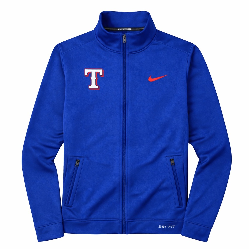 ❄️Nike Dri-Fit Texas Rangers Full Zip Jacket Blue MLB Genuine Merchandise Size S